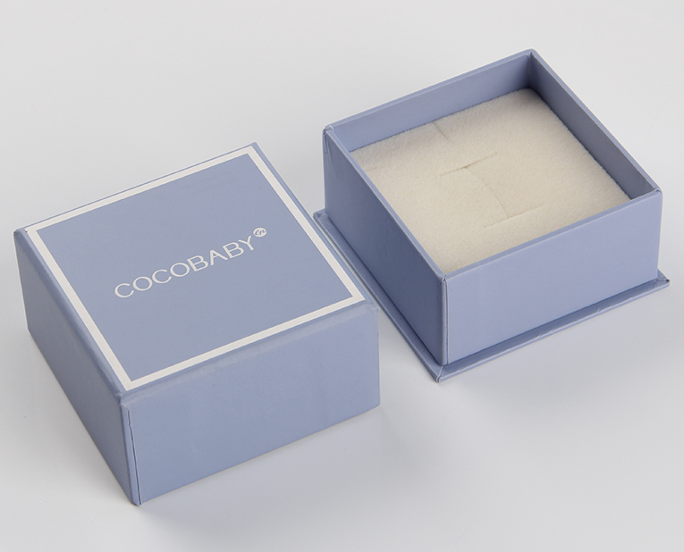 現代紫色首飾盒